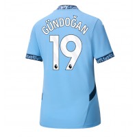 Manchester City Ilkay Gundogan #19 Replika Hemmatröja Dam 2024-25 Kortärmad